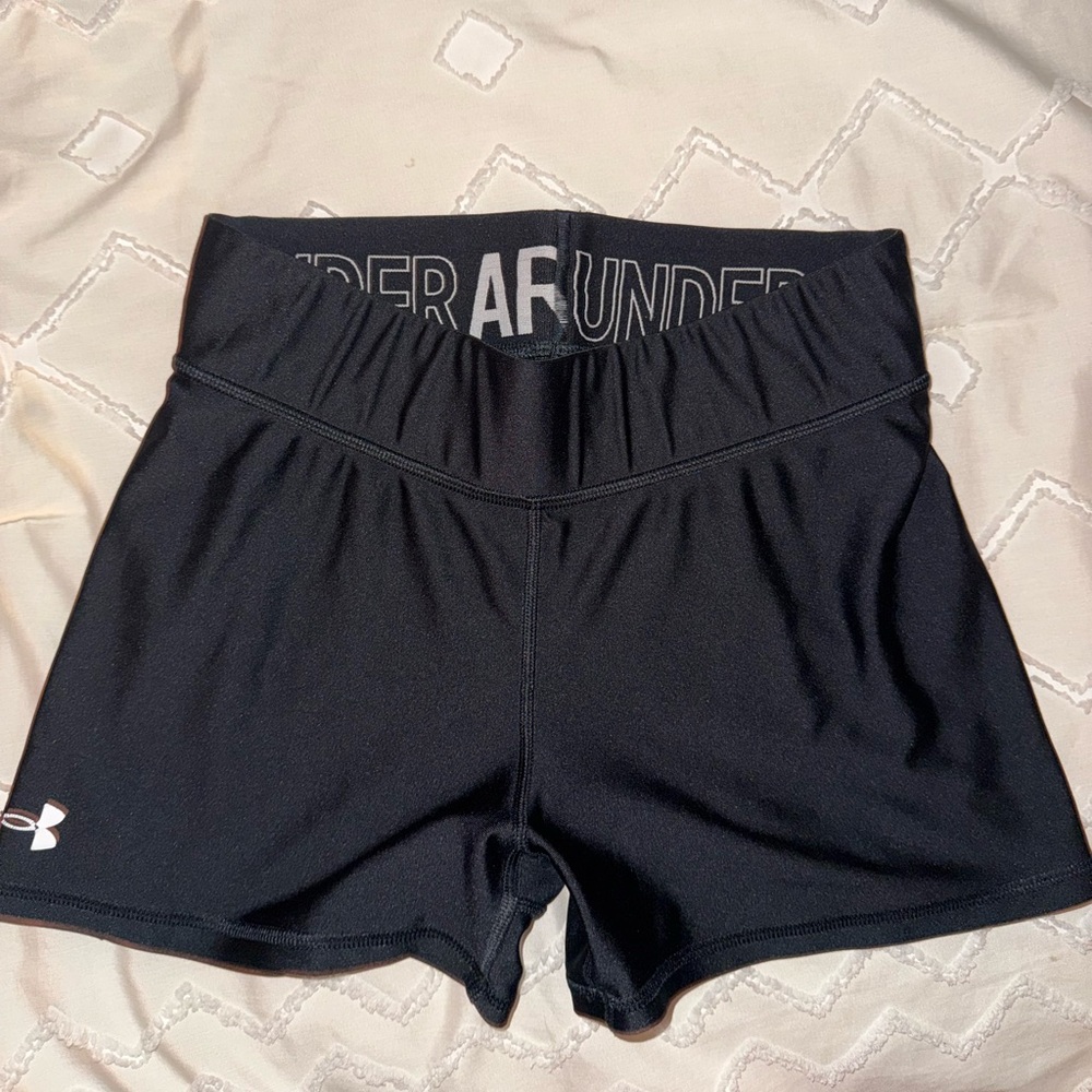 Under Armour Women's Black Athletic Shorts